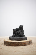 Shungite Bear Family Sculpture