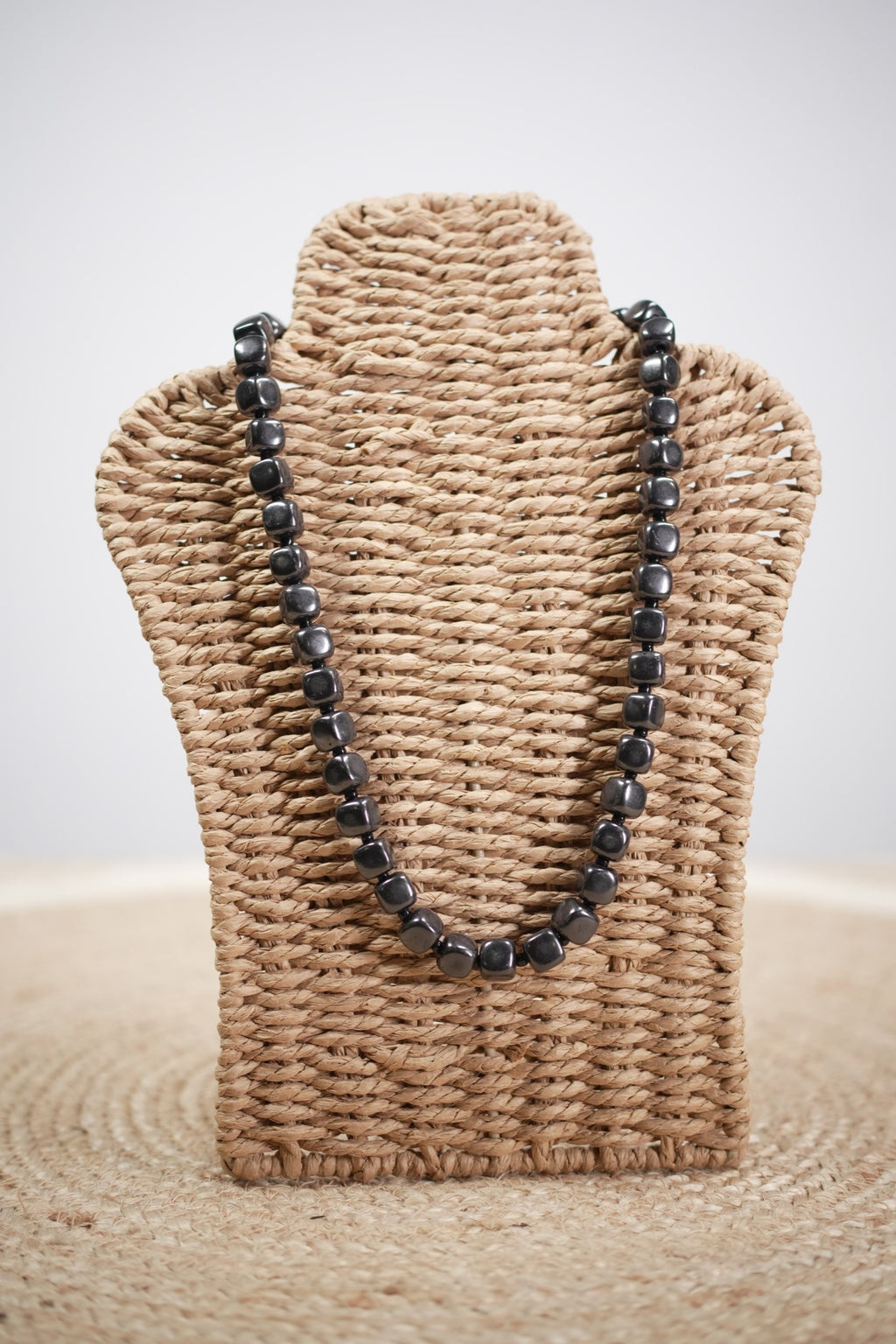Shungite Bead Necklace