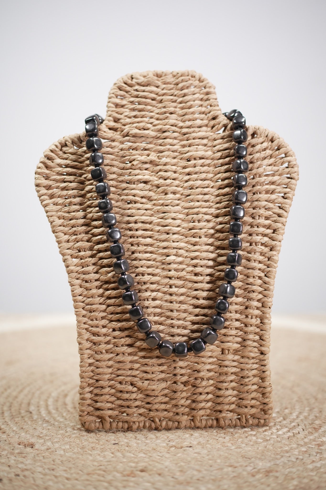 Shungite Bead Necklace