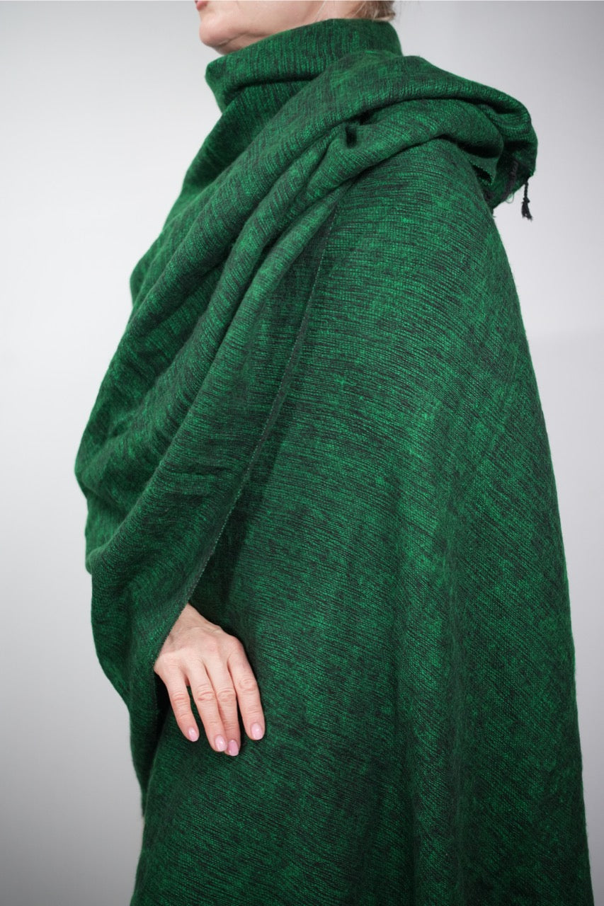 Pătură din lână naturală de yak – Verde