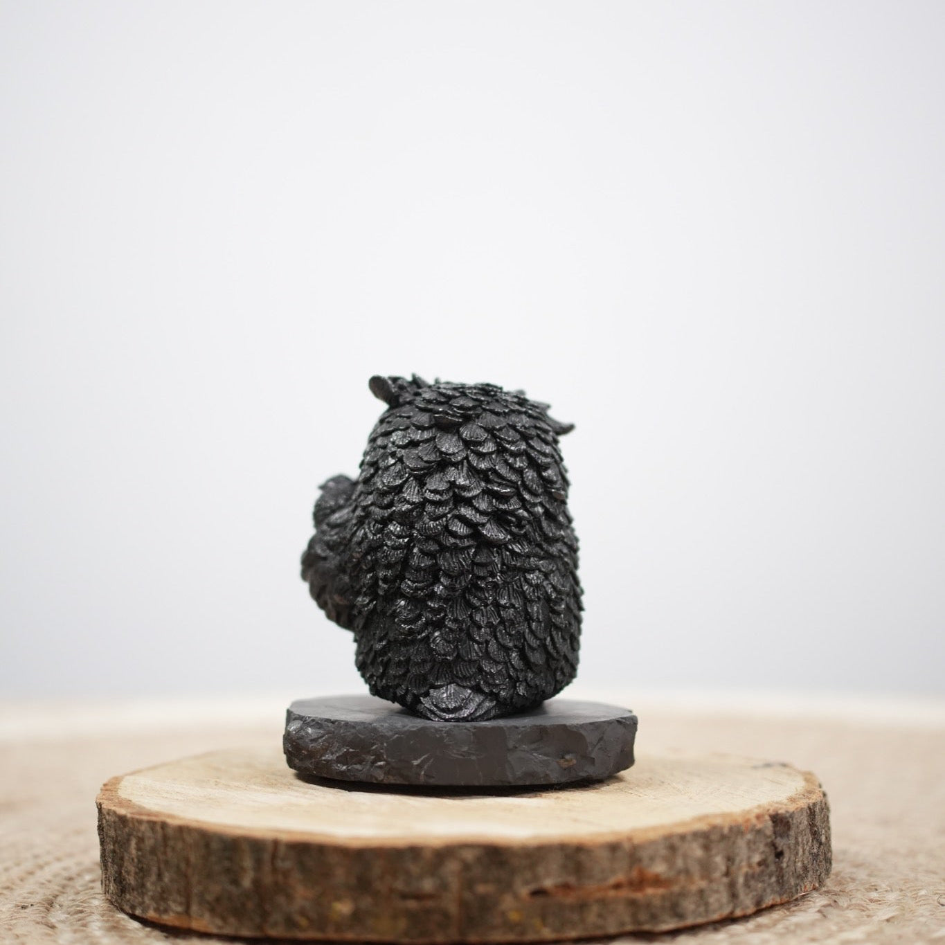 Shungite Owl Figurine