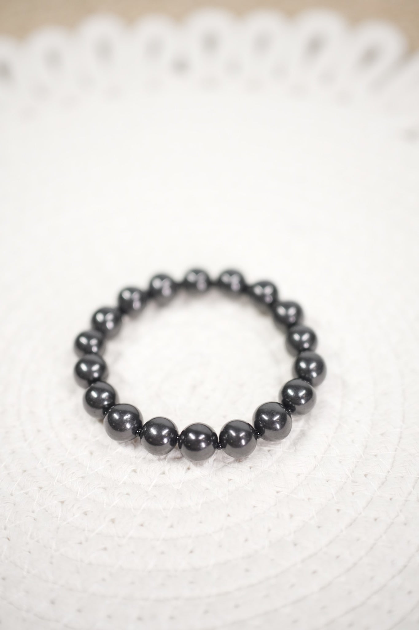 Shungite Bracelet – Classic Beads